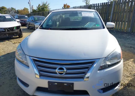 2013 Nissan Sentra Fe+ Sv z USA, uszkodzony, nr VIN 3N1AB7AP8DL787827